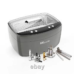 KECOOLKE 2.5L Large Capacity Ultrasonic Cleaner with Degas, Heating and Time Set