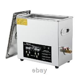 Kaimashi Ultrasonic Cleaner 6.5L with Digital Timer and Heater for Carburetor Pa