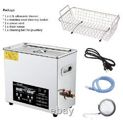 Kaimashi Ultrasonic Cleaner 6.5L with Digital Timer and Heater for Carburetor Pa