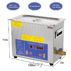 Kendal 6L 180W Commercial Grade Ultrasonic Cleaner with Timer & Heater Machine