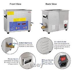 Kendal 6L 180W Commercial Grade Ultrasonic Cleaner with Timer & Heater Machine