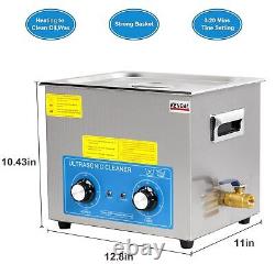 Kendal 9L Commercial Grade Ultrasonic Cleaner 240W with Timer & Heater Machine