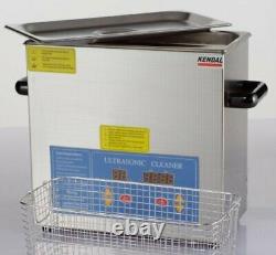 Kendal Commercial Grade 220 Watts 3 liters Heated ULTRASONIC Cleaner HB23