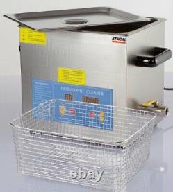 Kendal Commercial Grade 9 Liters 540 Watts Heated ULTRASONIC Cleaner HB49