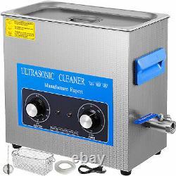 Knob Control 30L Ultrasonic Cleaner Stainless Steel Heated Heater withTimer