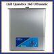 L&R Quantrex 360 Ultrasonic Cleaner Choose Option With Heat or Without Heat