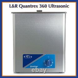 L&R Quantrex 360 Ultrasonic Cleaner Choose Option With Heat or Without Heat