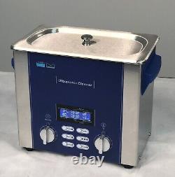 LCD display 2x60W Sweep Degas Pulse Heating four functions 3L Ultrasonic cleaner