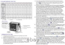 LCD display 2x60W Sweep Degas Pulse Heating four functions 3L Ultrasonic cleaner