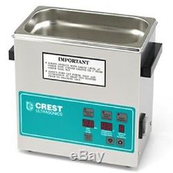NEW Crest 1.5 Gallon CP500D Ultrasonic Heated Cleaner
