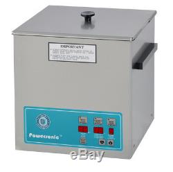 NEW! Crest Powersonic P500D-45 1.5 Gal Heated Ultrasonic Cleaner, 500PD045-1
