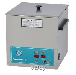 NEW! Crest Powersonic P500H-45 1.5 Gal Heated Ultrasonic Cleaner, 500PH045-1