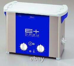 NEW ELMA EP60H PLUS Heated 1.5 Gal Ultrasonic Cleaner 37kHz Pulse Freq 107 1667