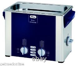 NEW! Elma Sonic S30H 0.75 Gal Ultrasonic Cleaner, Digital+Timer+Heat+Degassing