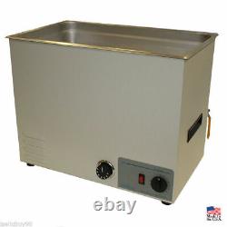 NEW! Sonicor 7.0 Gal Ultrasonic Cleaner, 20 x 12 x 8, withHeat Timer, S-401TH
