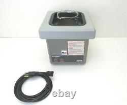 NEY Ultrasonik 2QT/H Heat Option Ultrasonic Optical Cleaner Lid & Pyrex Jar USA