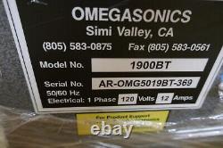 New 20 Gallon Omegasonics Heated Ultrasonic Cleaner 1900BT OMG-5019