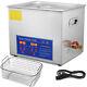 New Stainless Steel 10L Liter Industry Heated Ultrasonic Cleaner Heater Timer #