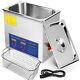 New Stainless Steel 15 L Liter Industry Heated Ultrasonic Cleaner Heater withTimer