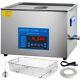 New Stainless Steel 6 L Liter Industry Heated Ultrasonic Cleaner Heater withTimer