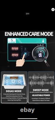New Stainless Steel 6 L Liter Industry Heated Ultrasonic Cleaner Heater withTimer