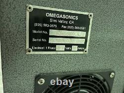 Omegasonics 3600XW 75 Gal Heated Ultrasonic Cleaner FOR PARTS REPAIR AS IS READ
