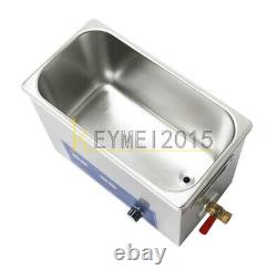 One 220V 6L 180W Digital Heated Ultrasonic Cleaner For Jewelry Dental coin