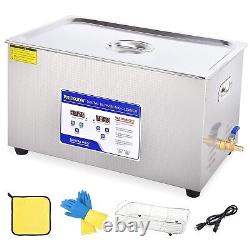 PNKKODW 30L Ultrasonic Cleaner Cleaning Equipment Industry Heated With Timer