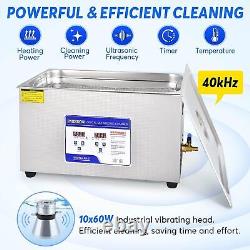 PNKKODW 30L Ultrasonic Cleaner Cleaning Equipment Industry Heated With Timer