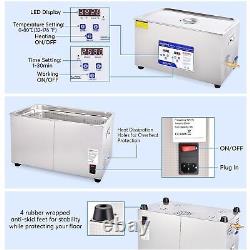 PNKKODW 30L Ultrasonic Cleaner Cleaning Equipment Industry Heated With Timer