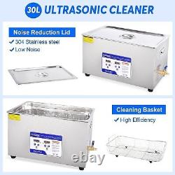 PNKKODW 30L Ultrasonic Cleaner Cleaning Equipment Industry Heated With Timer