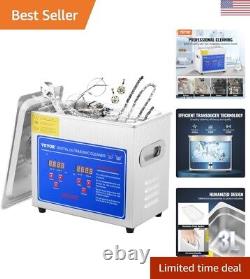 Professional 3L Ultrasonic Cleaner with Digital Timer & Heater Stainless Steel