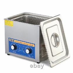 Professional Digital Ultrasonic Cleaner Machine with Timer Heated Cleaning 10L