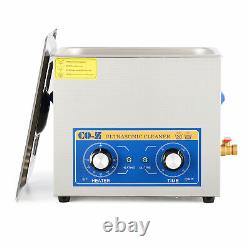 Professional Digital Ultrasonic Cleaner Machine with Timer Heated Cleaning 10L