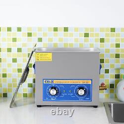 Professional Digital Ultrasonic Cleaner Machine with Timer Heated Cleaning 10L