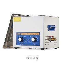 Professional Digital Ultrasonic Cleaner Machine with Timer Heated Cleaning 10L