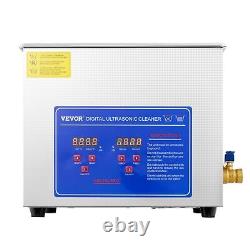 Professional Ultrasonic Cleaner 2.5 Gal, Easy to Use with Digital Timer & Heater