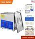 Professional Ultrasonic Cleaner, Easy to Use with Digital Timer & Heater, Sta