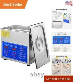 Professional Ultrasonic Cleaner, Easy to Use with Digital Timer & Heater, Sta