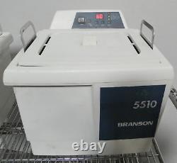 R182595 Branson Bransonic 5510 Heating Ultrasonic Cleaner 5510R-DTH