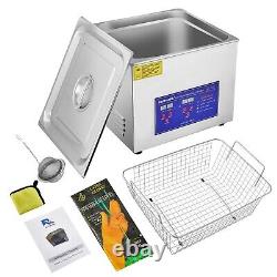 Roomark 15L Ultrasonic Cleaner with Timer Heating Machine Digital Sonic Cleaner