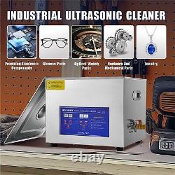 Roomark 15L Ultrasonic Cleaner with Timer Heating Machine Digital Sonic Cleaner