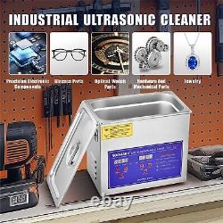 Roomark 6.5L Ultrasonic Cleaner with Timer Heating Machine Digital Sonic Cleaner