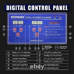 Roomark Ultrasonic Cleaner 15L with Timer Heating Machine Digital Sonic Cleaner