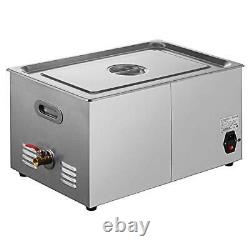 SHZOND Ultrasonic Cleaner 5.8Gal / 22L Sonic Cleaner Stainless Steel Heated Ultr