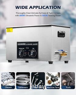 Secondhand 600W 30L Ultrasonic Cleaner with Heater Timer for Toy AutoTool Machine
