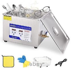 Seeutek Ultrasonic Cleaner 15L Cleaning Equipment Industry Heated withTimer