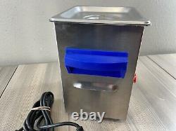 SharperTek Heated Ultrasonic Jewelry Cleaner SH80-2L