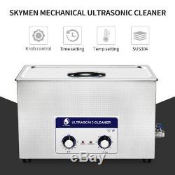 Stainless Steel 0.830 Liter Industry Heat Ultrasonic Cleaner Heater withTimer