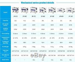 Stainless Steel 0.830 Liter Industry Heat Ultrasonic Cleaner Heater withTimer